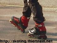 Rollerblading Trick Eazy Heel Wheelie